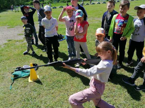 Прошел детский игровой квест "Путь к Победе"