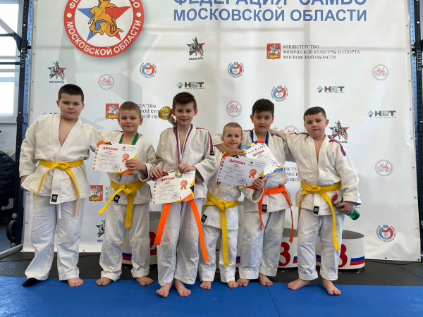 Результаты спортсменов школы по борьбе самбо и дзюдо с Открытого первенства Московской области по дзюдо