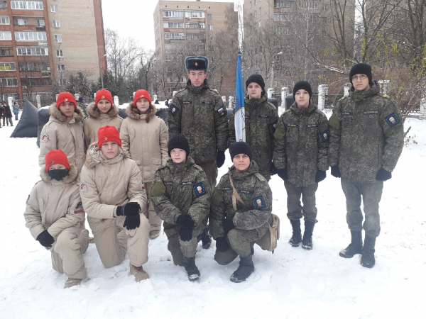 Воскресенские юнармейцы приняли участие в областных соревнованиях по спортивно-тактическому лазертагу