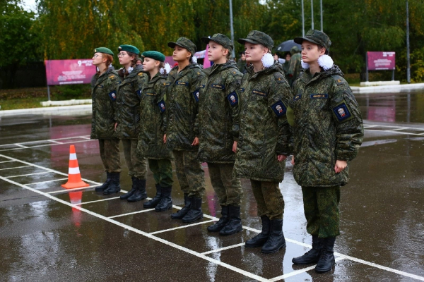Юнармейцы АНО ВПЦ "ВОИН" местного отделения ВВПОД "Юнармия" г.о. Воскресенск стали бронзовыми призерами Областной военно-спортивной игры "Девушки в погонах"