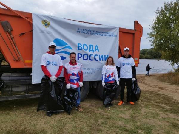 Волонтеры г.о. Воскресенск поддержали акцию "Вода России"