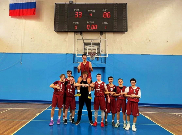 Команда лицея имени Стрельцова вышла в финал Чемпионата Школьной баскетбольной лиги