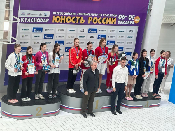 Всероссийские соревнования по плаванию «Юность России»