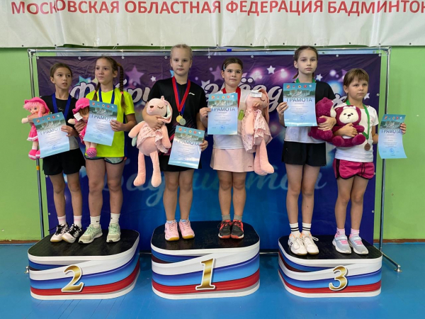 Успехи бадминтонистов на "Фабрике звездочек"