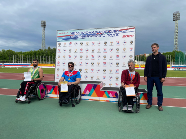 Воскресенские "Лидеры" вернулись с чемпионата России по легкой атлетике среди лиц с поражением ОДА